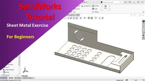 solidworks 2020 sheet metal tutorial|sheet metal solidworks tutorial.